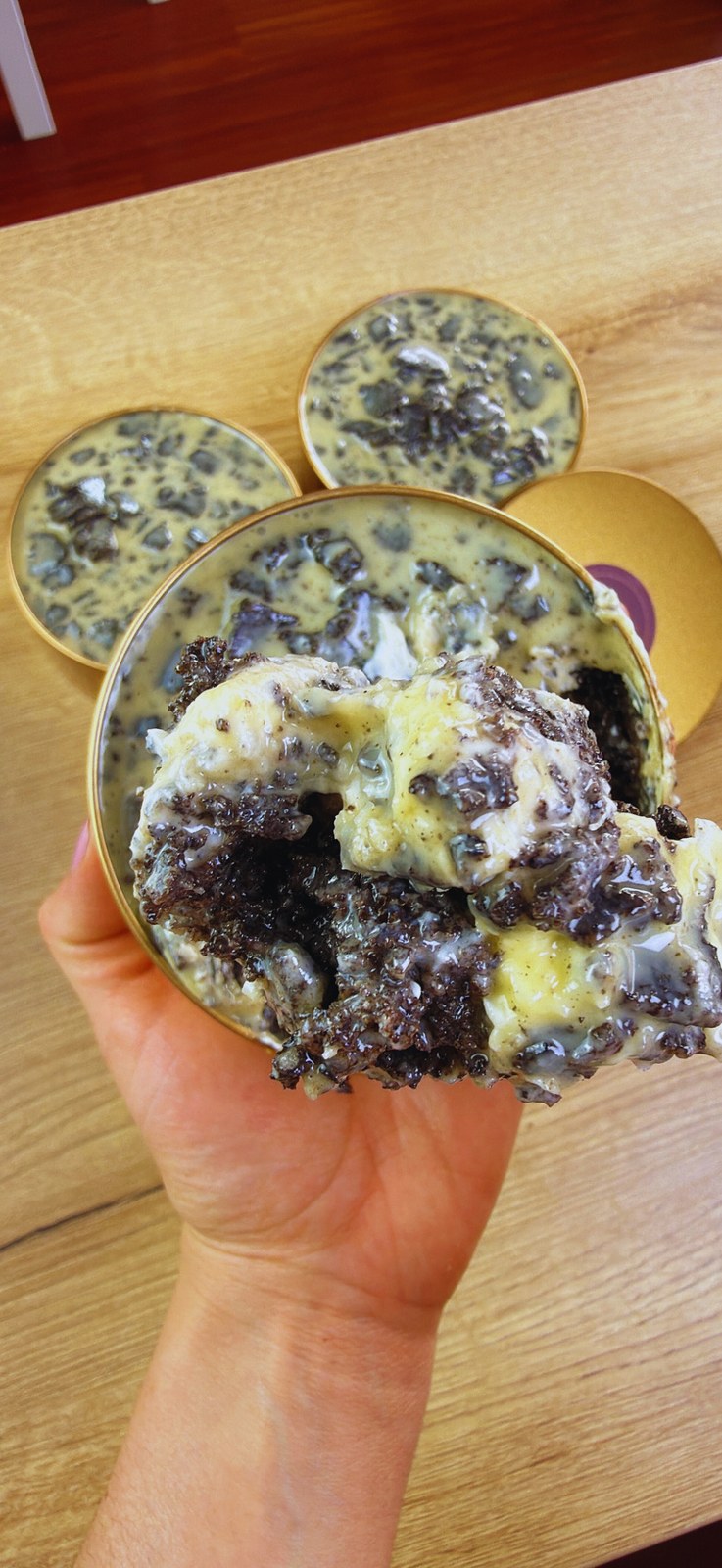 Crunch Cake Keto de Cookies & Cream